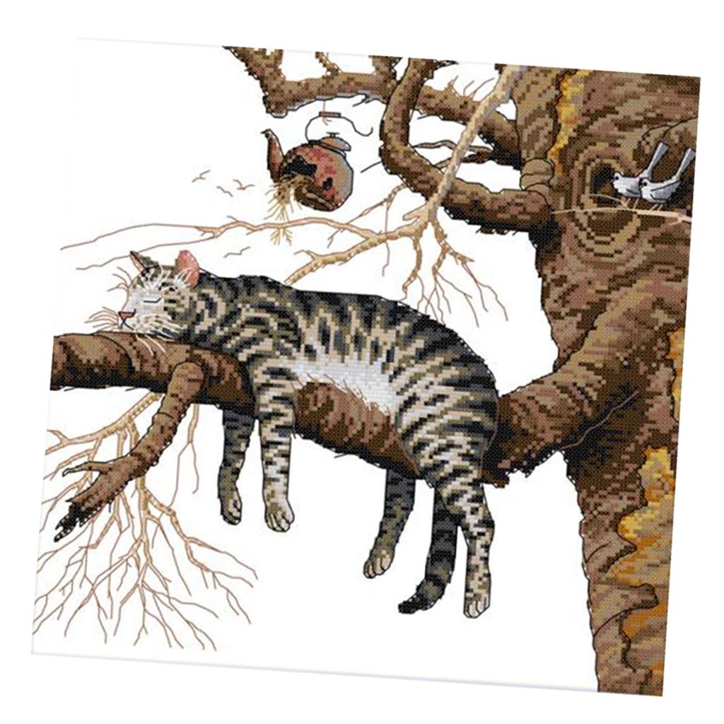 Cross Stitch Stamped Kits Beginners - Vorgestanzte Kreuzstich-Sets für Anfänger mit Vorsortierten