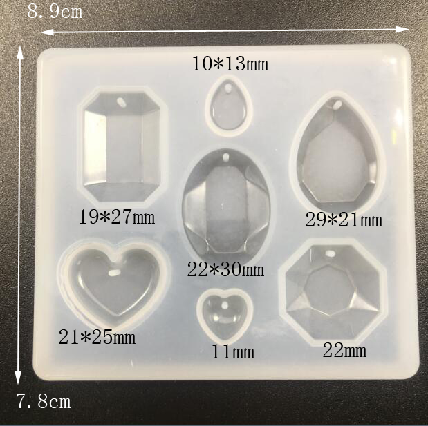 6 Designs Silikonharz-Gießform – Silicone Epoxy Resin Molds Set Bewertung und Preis