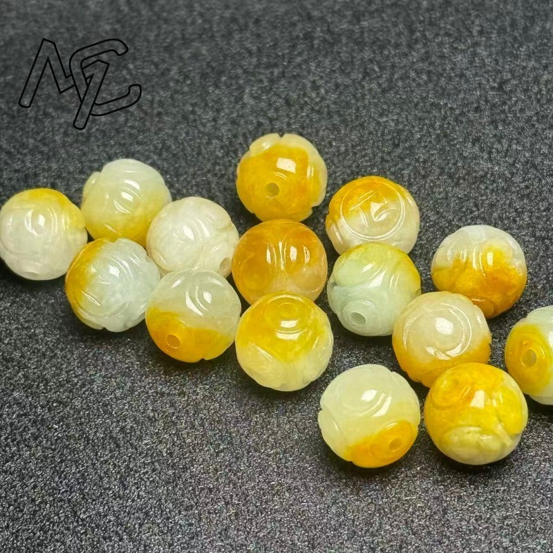 5 Stück Natürliche Gelbe Smara – Beading Bewertung und Preis