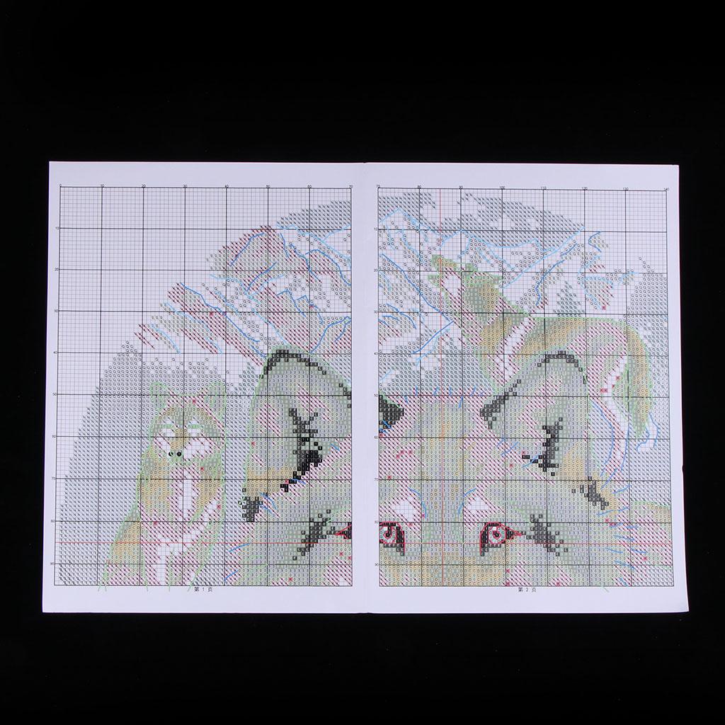 Gestempelte Kreuzstich-Sets Ba – Cross Stitch Stamped Kits Beginners Bewertung und Preis