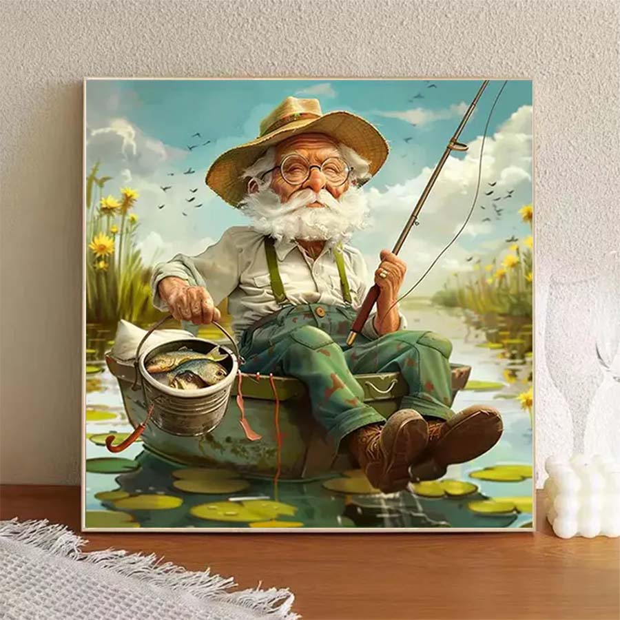 1 Stück 5D DIY-Beflockungsstof – 5D Diamond Painting Kit Full Drill Bewertung und Preis