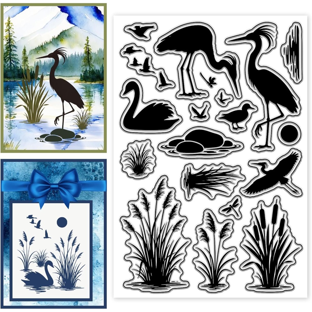 Klare Stempel mit Muster von N – Clear Silicone Stamps For Card Making Bewertung und Preis