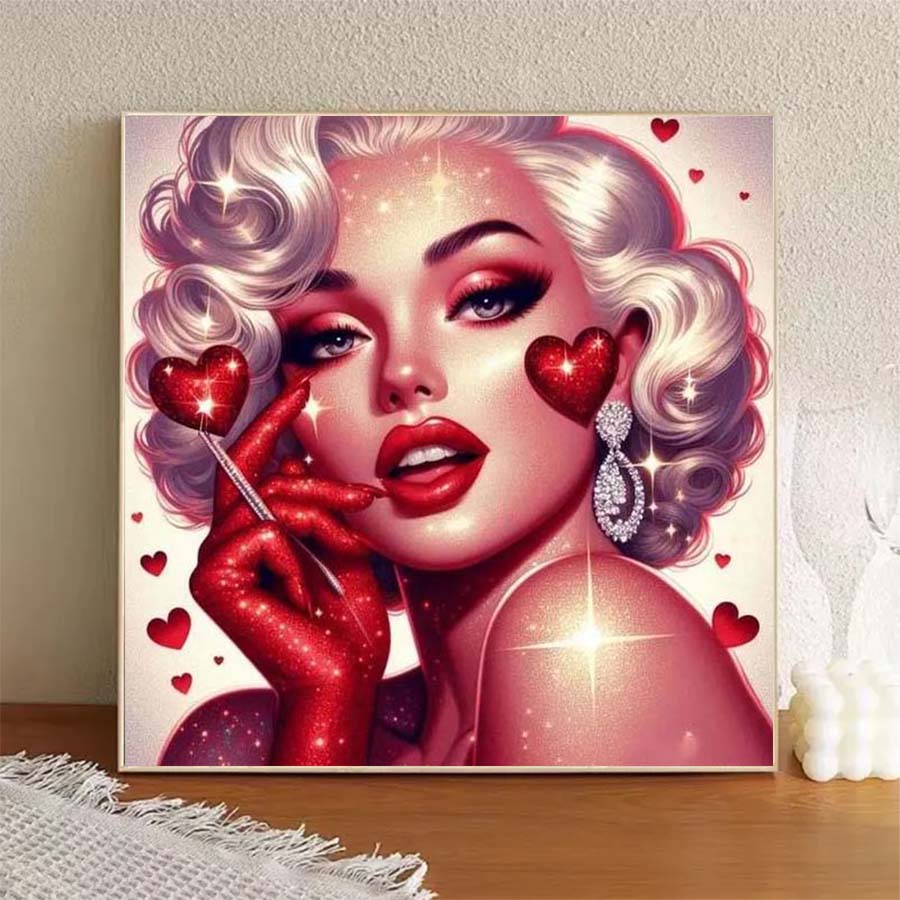 1 Stück 5D DIY Beflockungsstof – 5D Diamond Painting Kit Full Drill Bewertung und Preis