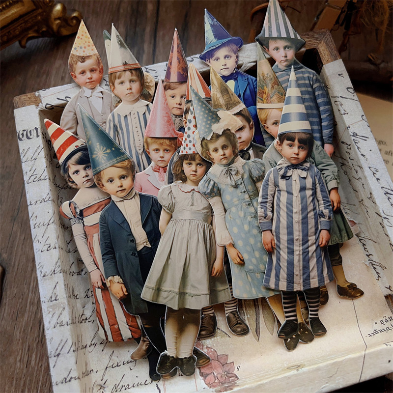 15 Stück Vintage Clown Party K – Vintage Junk Journal Scrapbooking Paper Bewertung und Preis