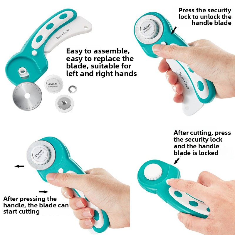 Rollschneider 45mm Stoffschnei – Rotary Cutter For Fabric 45Mm Bewertung und Preis