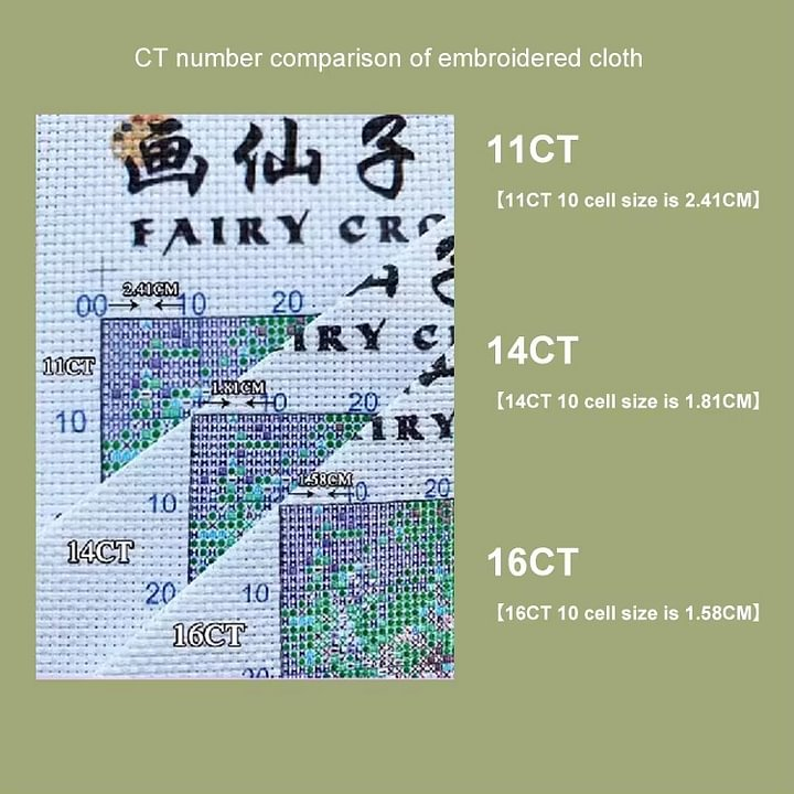 [A-Four Seasons Series] Anfäng – Cross Stitch Stamped Kits Beginners Bewertung und Preis