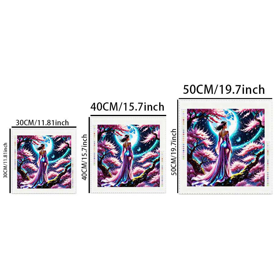 1 Stück 5D DIY-Beflockungsstof – 5D Diamond Painting Kit Full Drill Bewertung und Preis