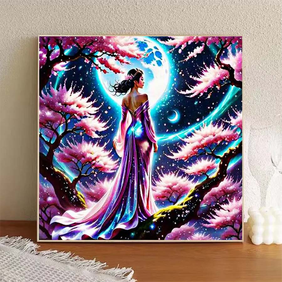 1 Stück 5D DIY-Beflockungsstof – 5D Diamond Painting Kit Full Drill Bewertung und Preis