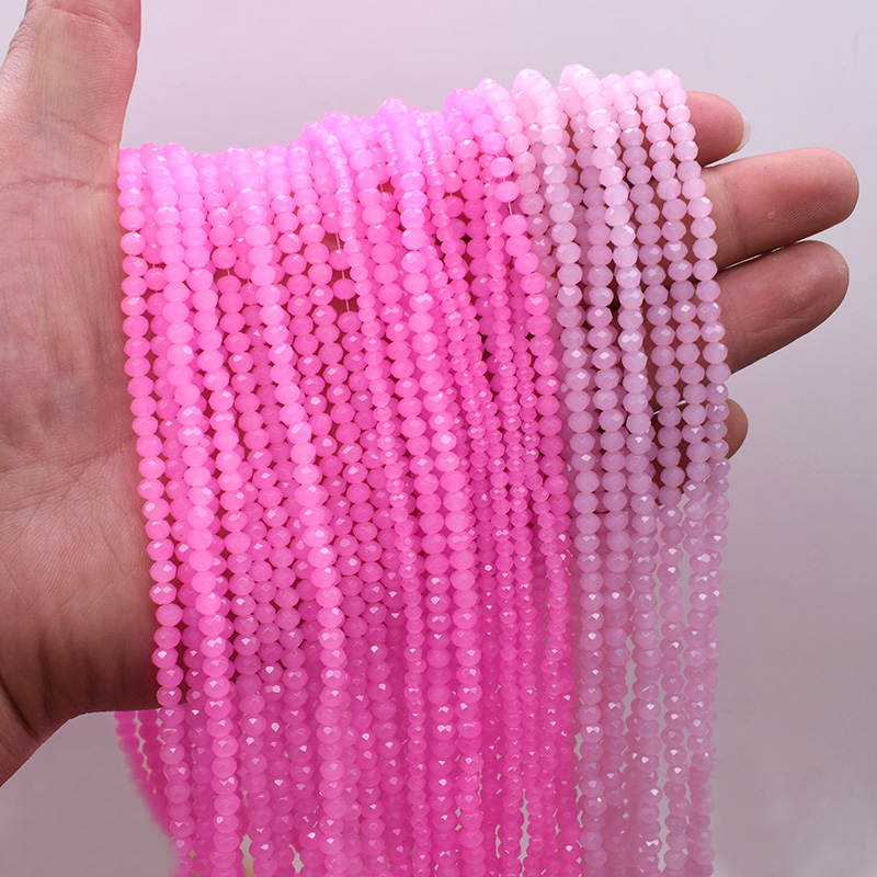 Helles Pfirsichrosa, 1, 2, 3,  – Glass Seed Beads 2Mm Jewelry Making Bewertung und Preis
