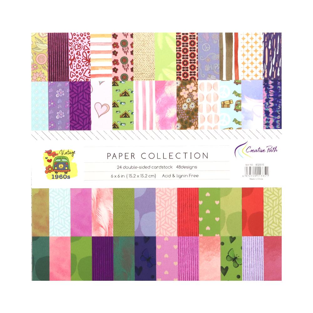 Kreatives Vintage-Blumenmuster – Vintage Junk Journal Scrapbooking Paper Bewertung und Preis