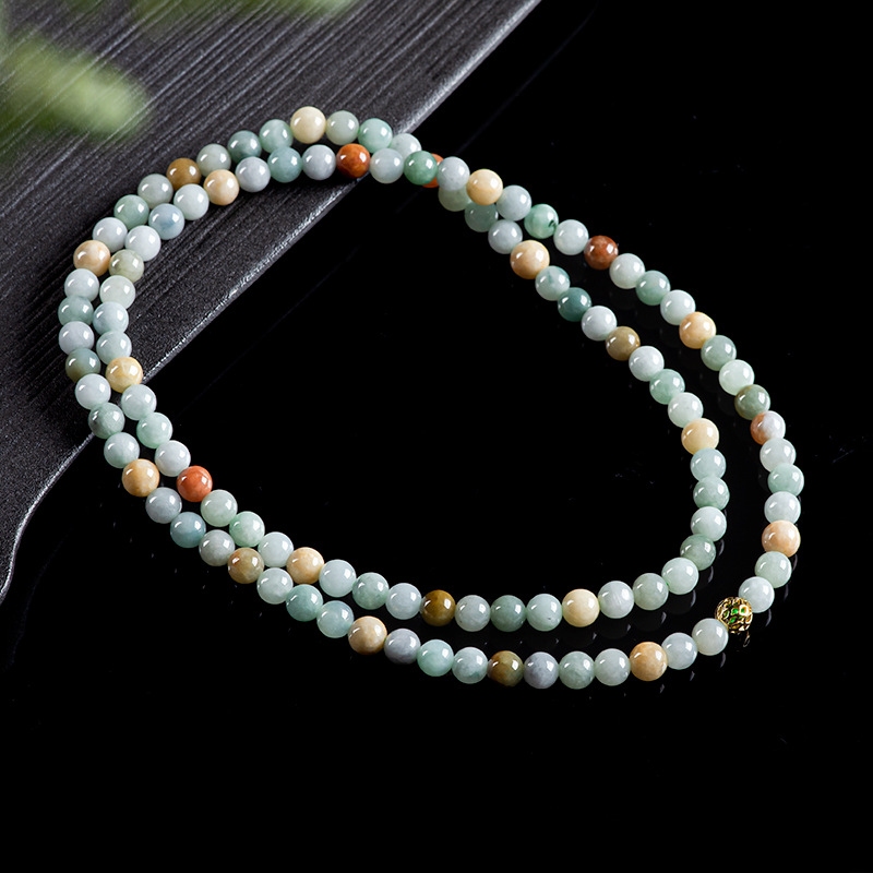 Burmesische Jadeit-Perlen Armb – Beading Bewertung und Preis