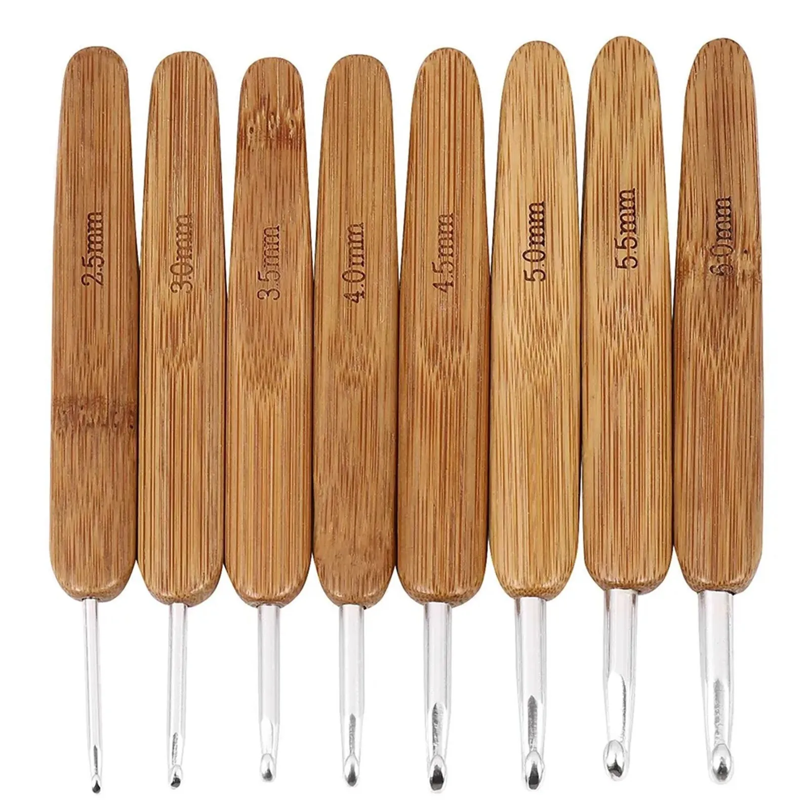 Handwerkliches Häkelnadel-Set  – Wooden Crochet Hooks Ergonomic Handle Bewertung und Preis