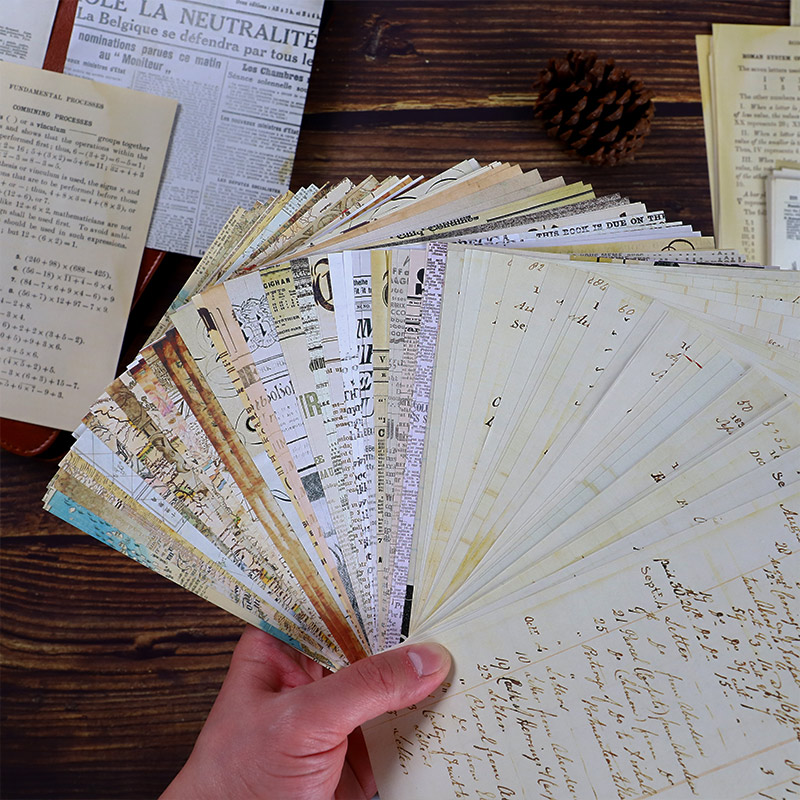 30 Stück alte Karte, Blumenbuc – Vintage Junk Journal Scrapbooking Paper Bewertung und Preis