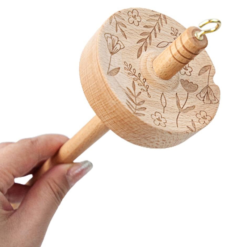Spinnrad aus Hartholz, Garnspi – Sewing Bewertung und Preis