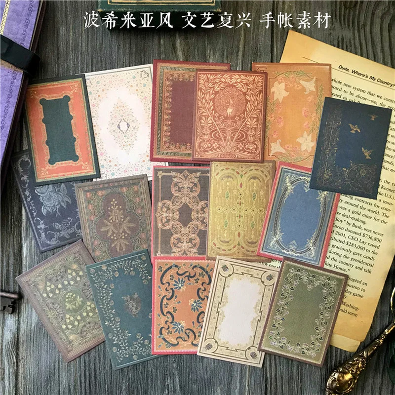 16-teiliges Vintage Bohemian K – Vintage Junk Journal Scrapbooking Paper Bewertung und Preis