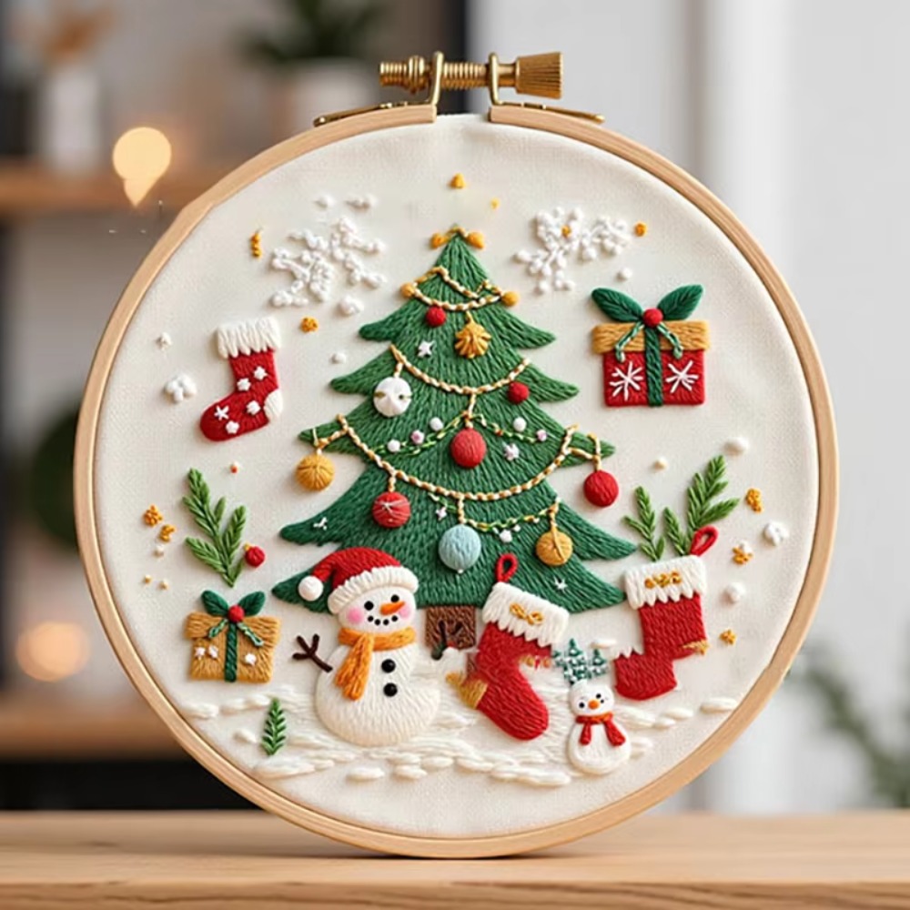 3-teiliges Stoff-Stickerei-Set – Cross Stitch Stamped Kits Beginners Bewertung und Preis