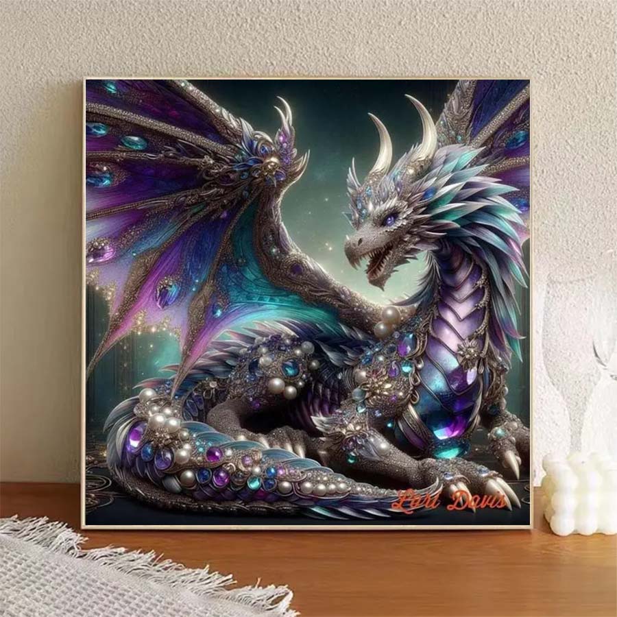 1 Stück 5D DIY-Beflockungsstof – 5D Diamond Painting Kit Full Drill Bewertung und Preis