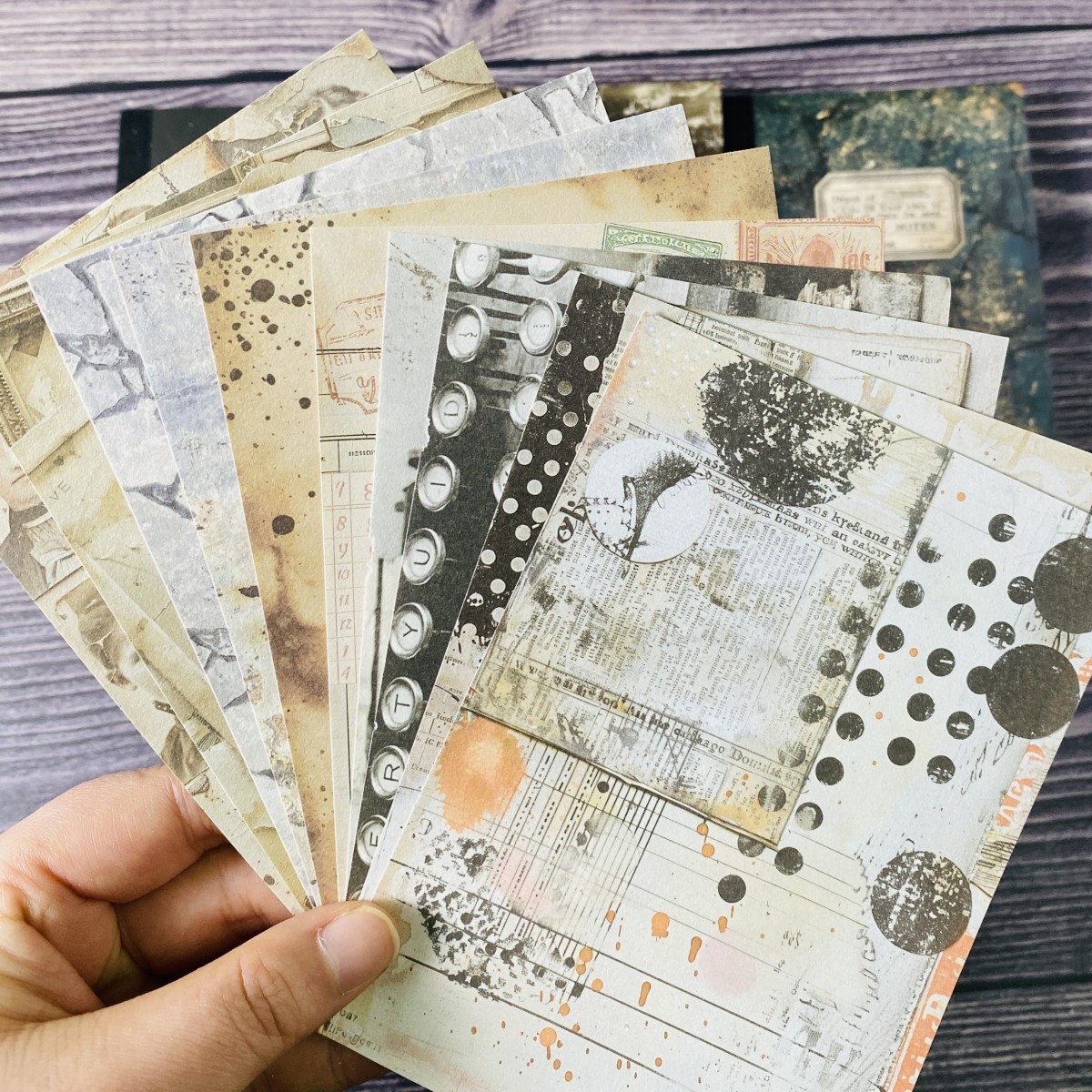 100 Blatt Vintage Scrapbook Pa – Vintage Junk Journal Scrapbooking Paper Bewertung und Preis