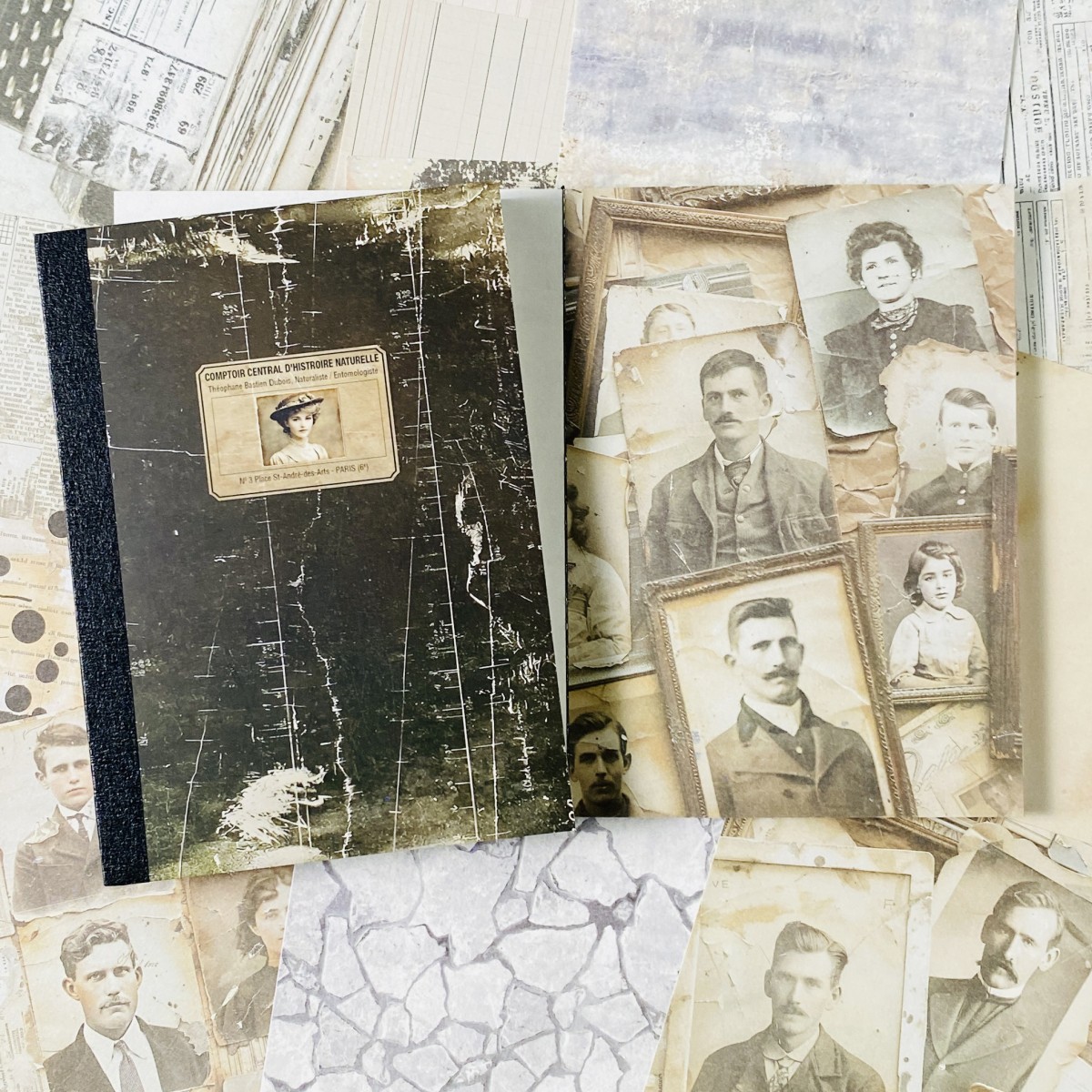 100 Blatt Vintage Scrapbook Pa – Vintage Junk Journal Scrapbooking Paper Bewertung und Preis