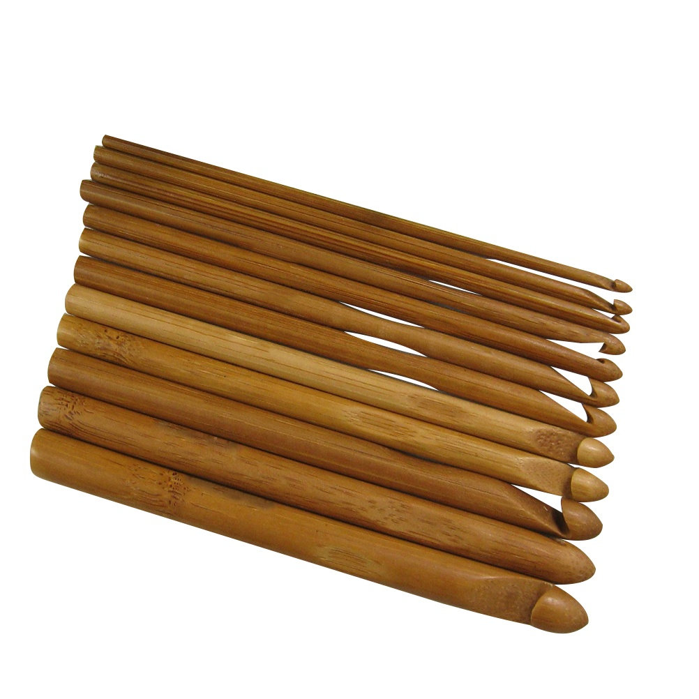 12-teiliges Holz-Stricknadel-S – Wooden Crochet Hooks Ergonomic Handle Bewertung und Preis